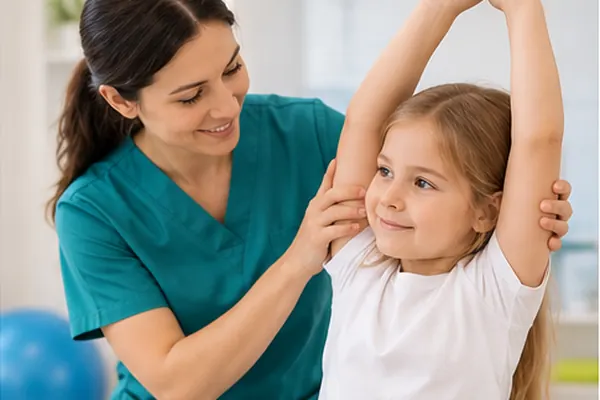 Консультация детского физиотерапевта в Grand Medical, Рига